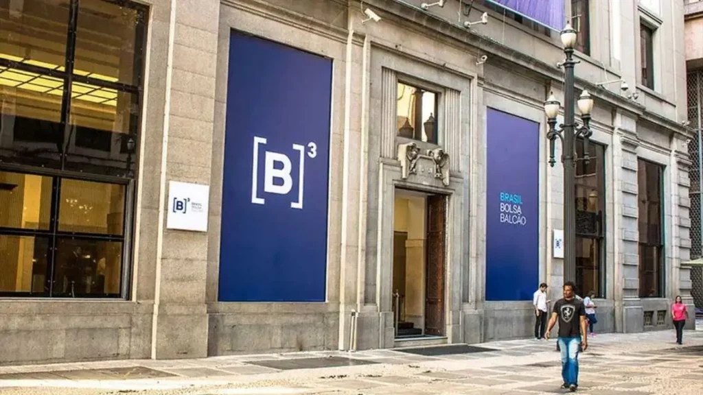 Ações (b3sa3), da B3 - A bolsa de valores Brasileira.