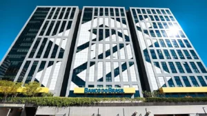 imagem da fachada do banco do brasil