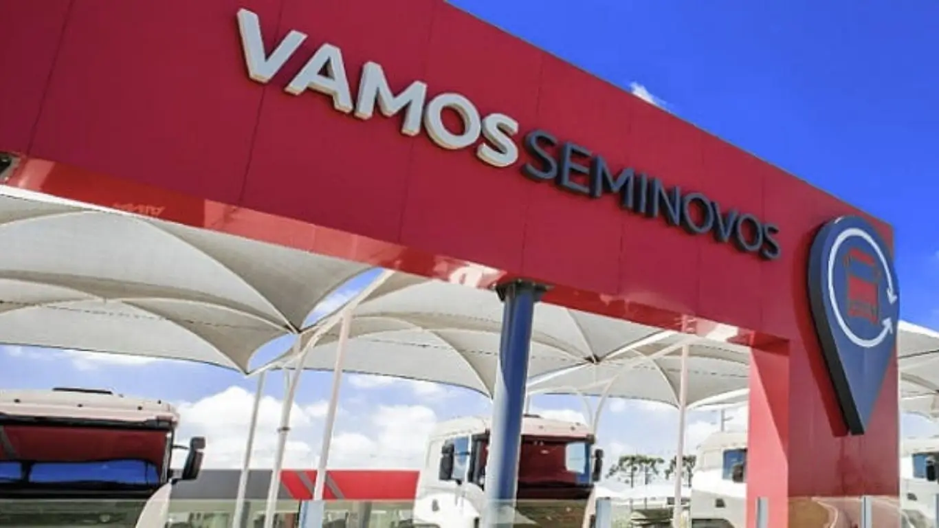 VAMO3 - Grupo Vamos - Locação de veículos pesados Seminovos. Conheça Mais!