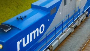 Rumo Logística - É o braço logístico de trens ferroviários do grupo Cosan.