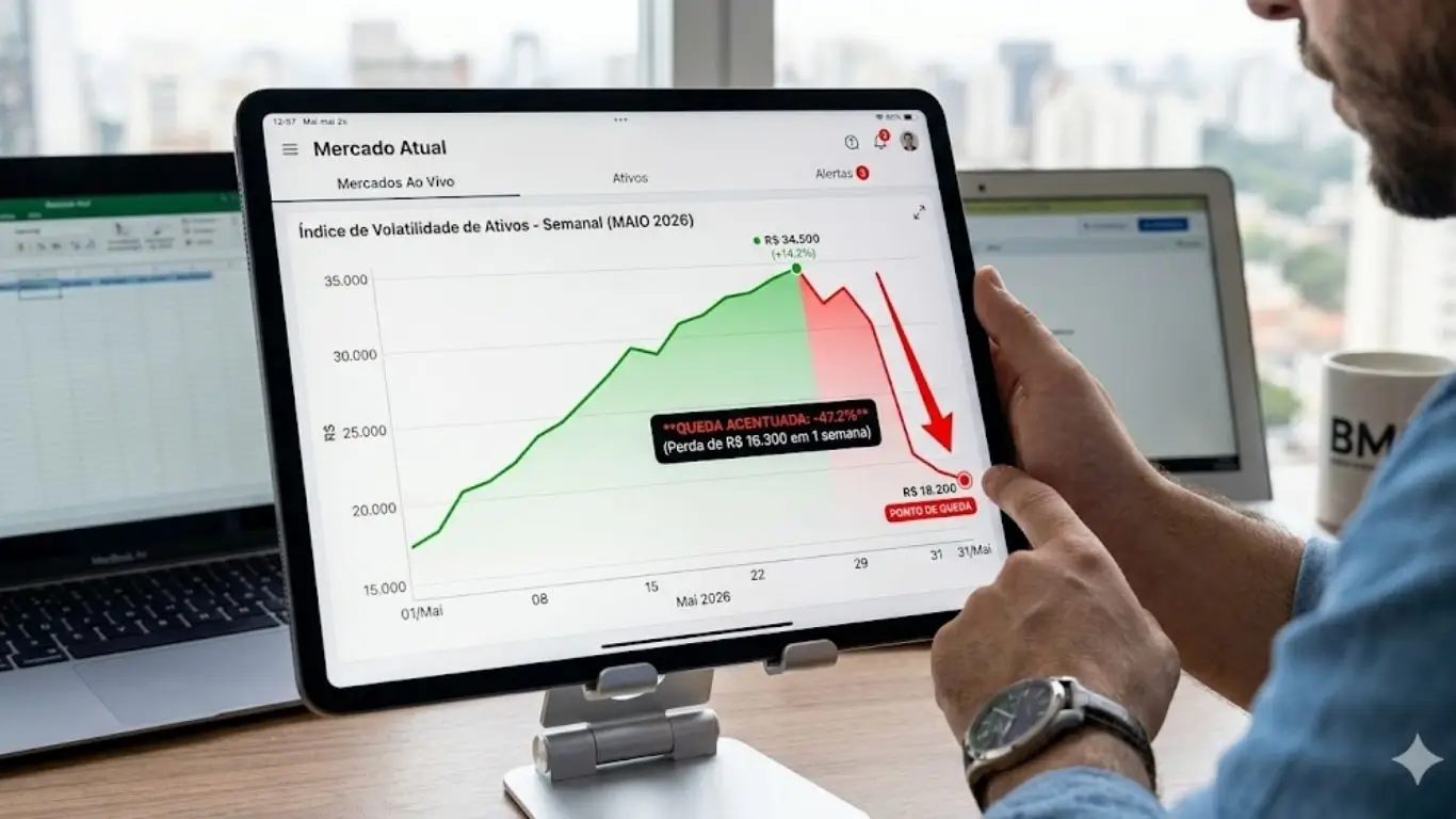 Alerta no Mercado: FII despenca mais de 40% e o que acontece com os dividendos agora?