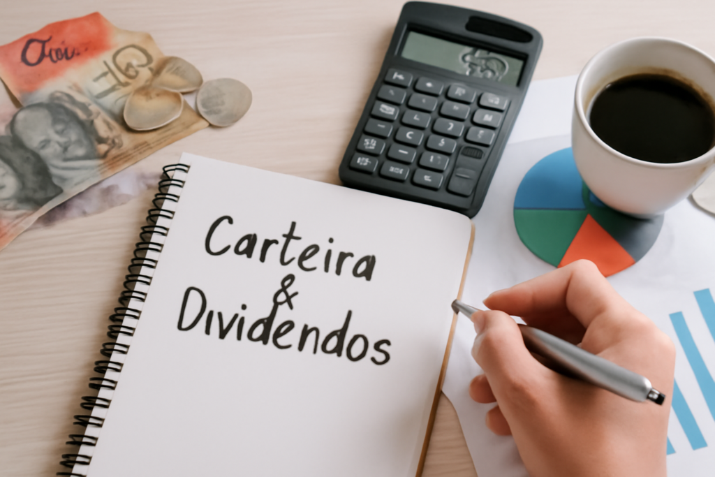 como montar carteira de dividendos