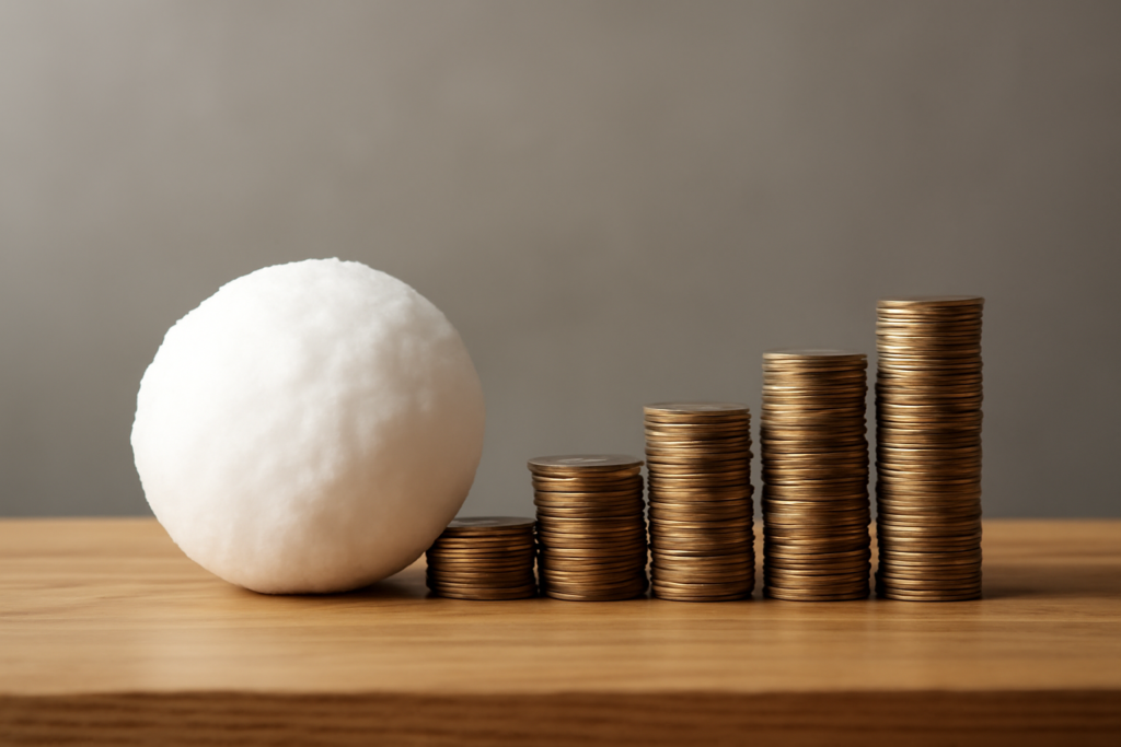 efeito bola de neve investimentos