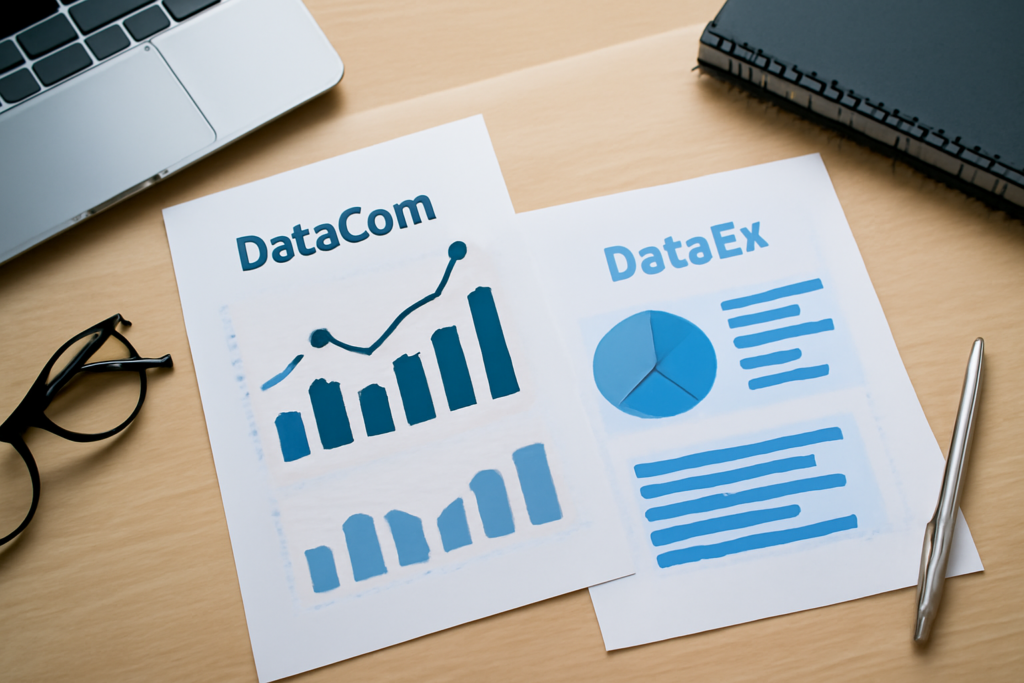 o que é data com e data ex