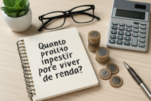 quanto preciso investir para viver de renda