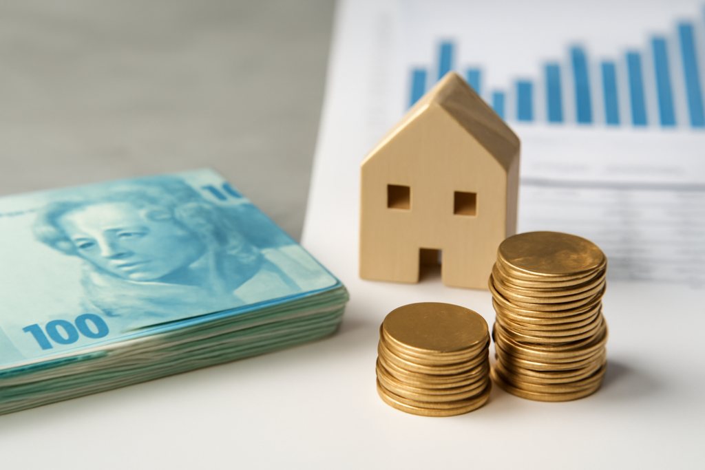 quanto rende 1000 reais em fundos imobiliarios